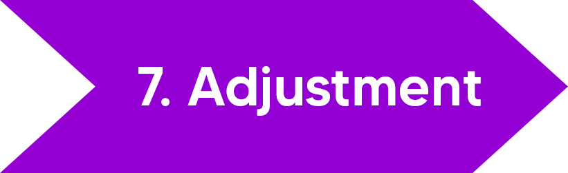 7 adjustment