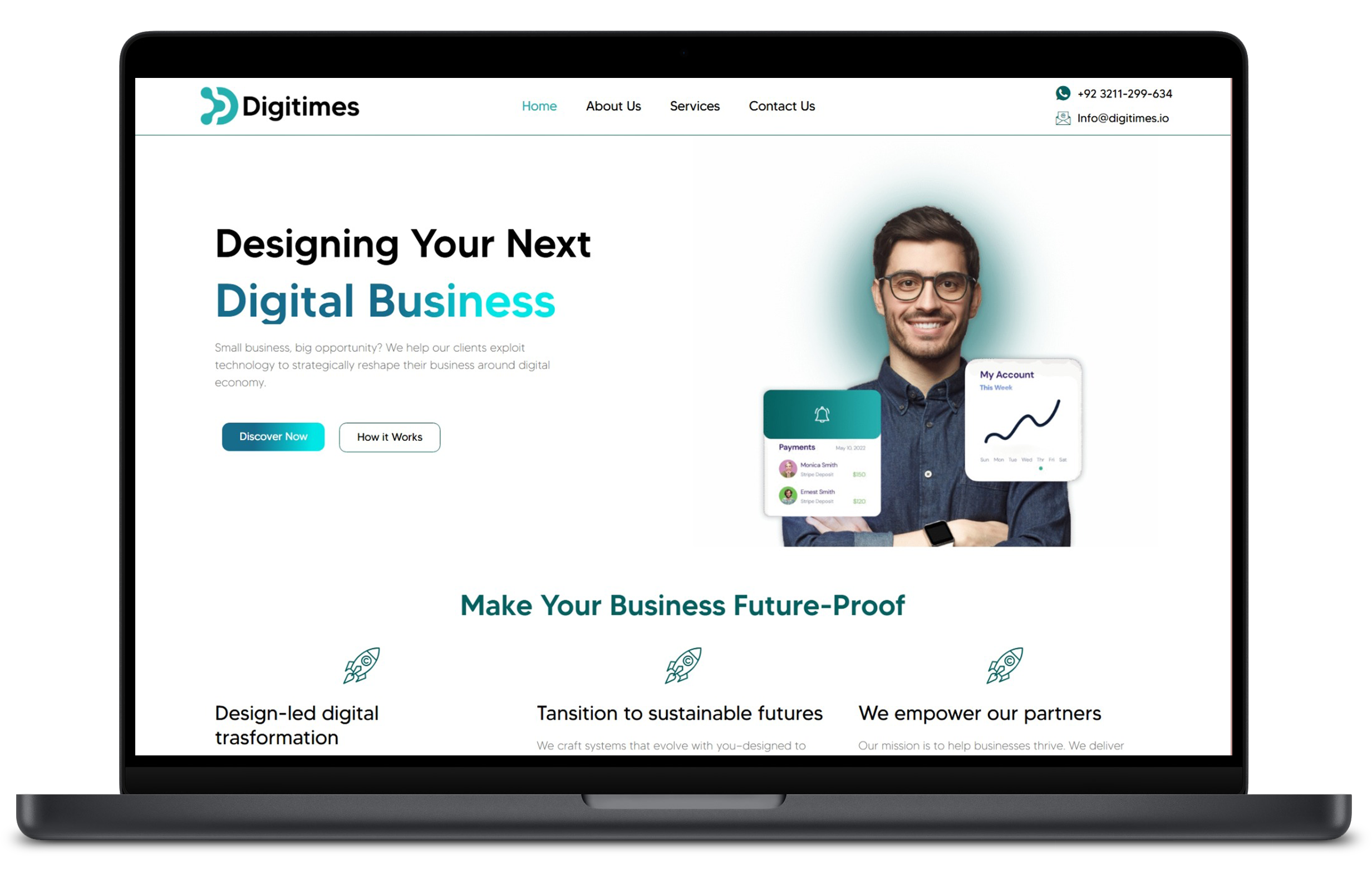 Digitimes Mockup