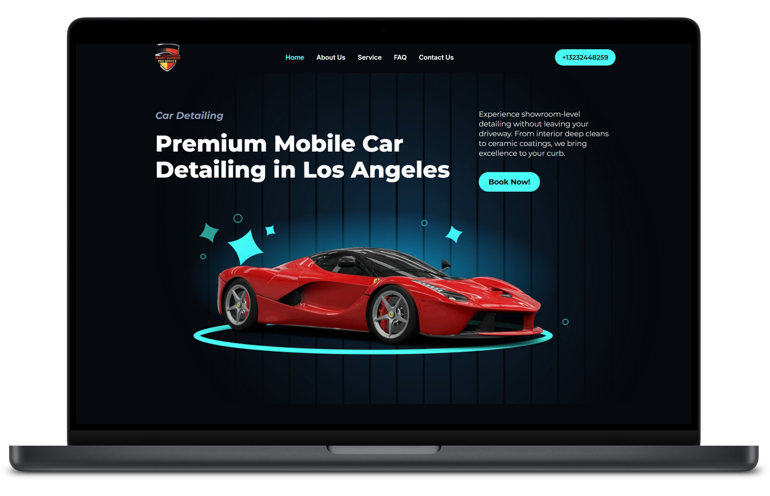 Mobile Detail Mockup